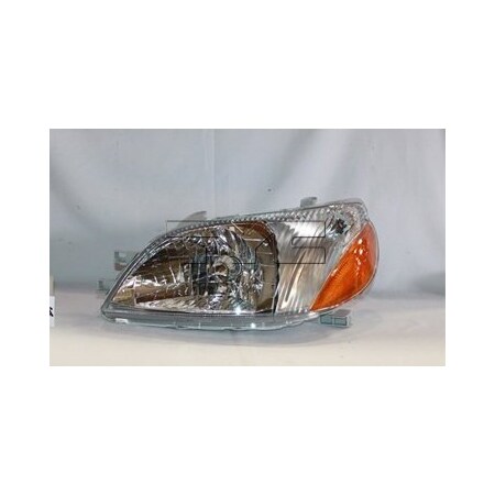 Tyc 00-02 Ty E-Cho Head Lamp, 20-5826-00 20-5826-00